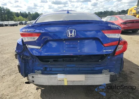 2019 Honda Accord Sport from USA, damaged, VIN 1HGCV1F36KA123726